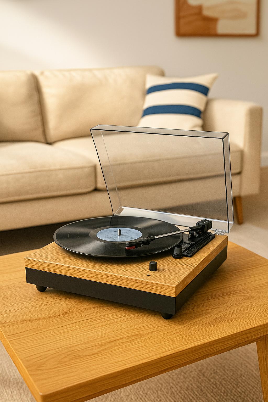 Record Master Turntable - Bluetooth Featured - Compatible with All Records